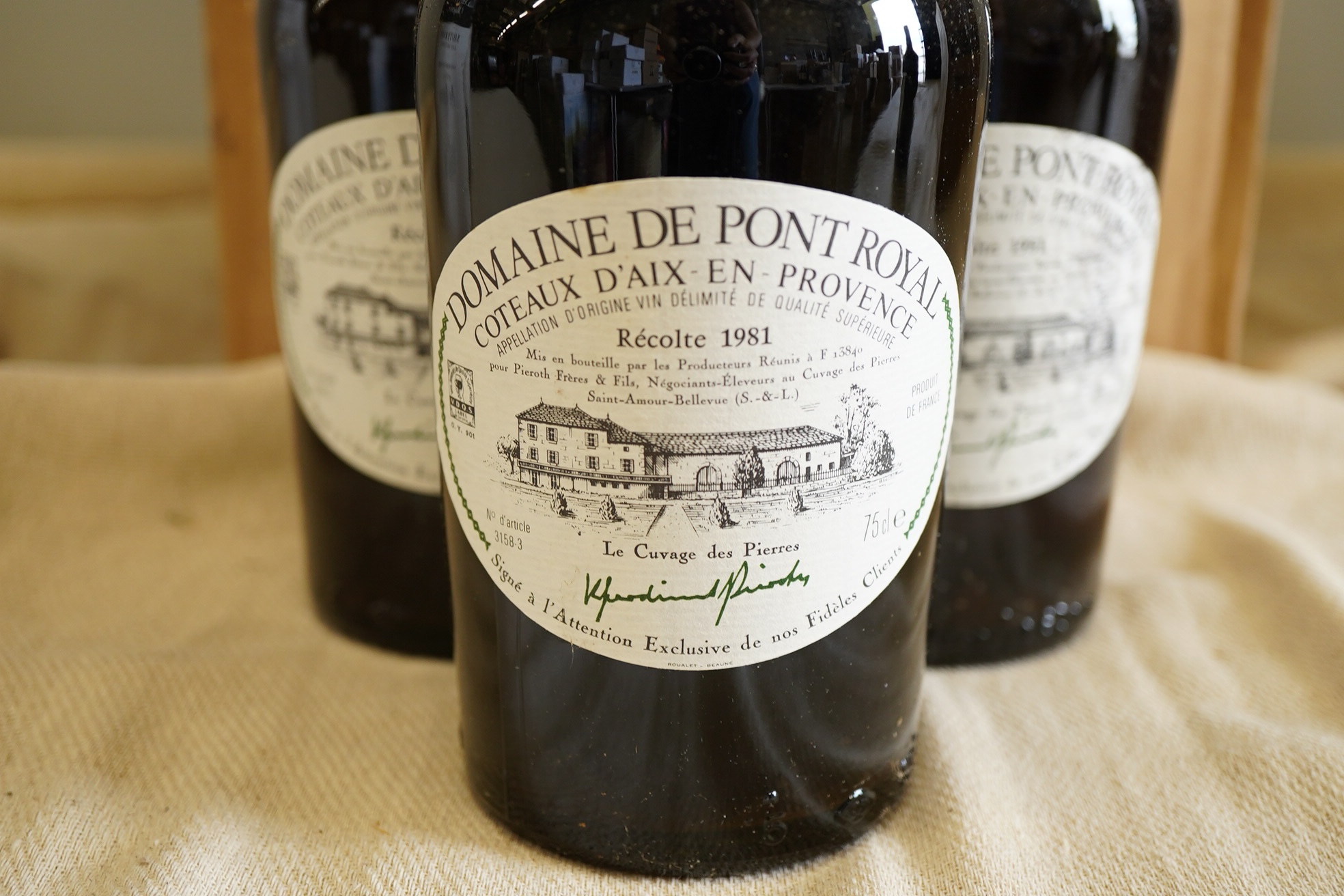 Eleven bottles of 1966 Crofts vintage port